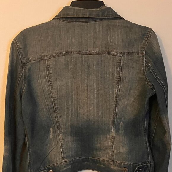 Jean Jacket Freestyle Revolution Women's Size Large - Picture 5 of 6
